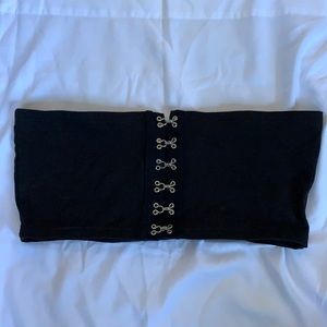 Emma and Sam black bandeau top. Size XS